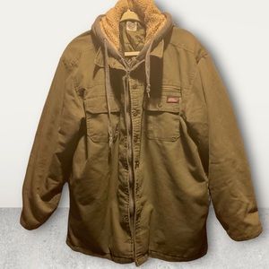 Dickics Canvas Jacket With Hoodie